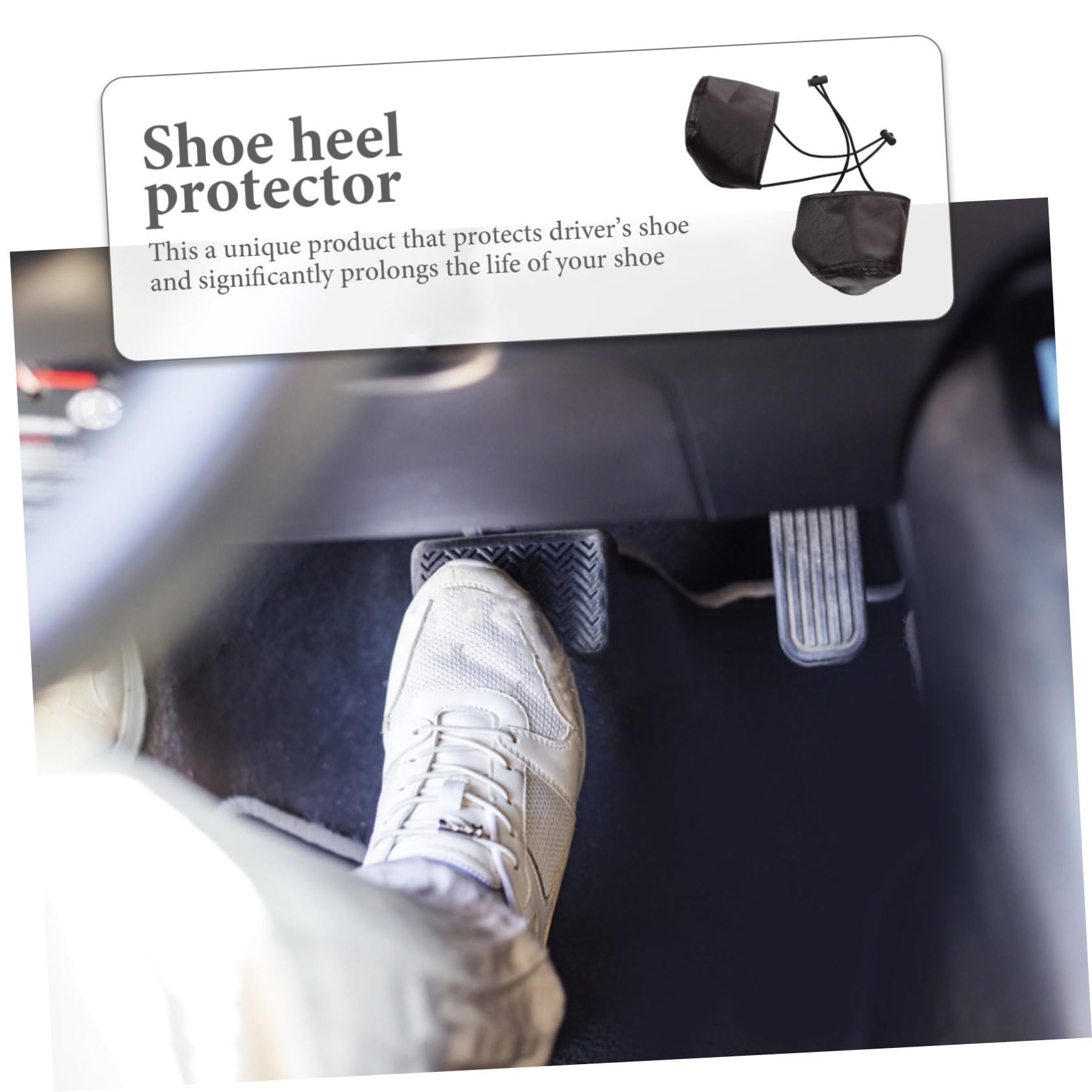 Baluue 10pièces Couvre- De Pu Pour Chaussures Lot De Antidérapants Et Résistants à Adaptés Aux Chaussures à Pour Conduite Et Utilisation