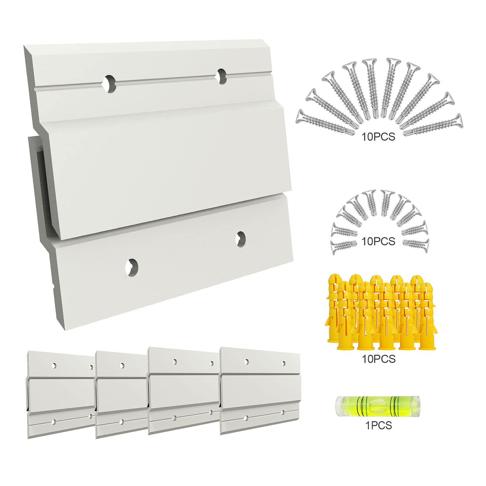 Buy Comliful French Cleat Picture Hangers 4" Hardware Kit Mount Z Bar