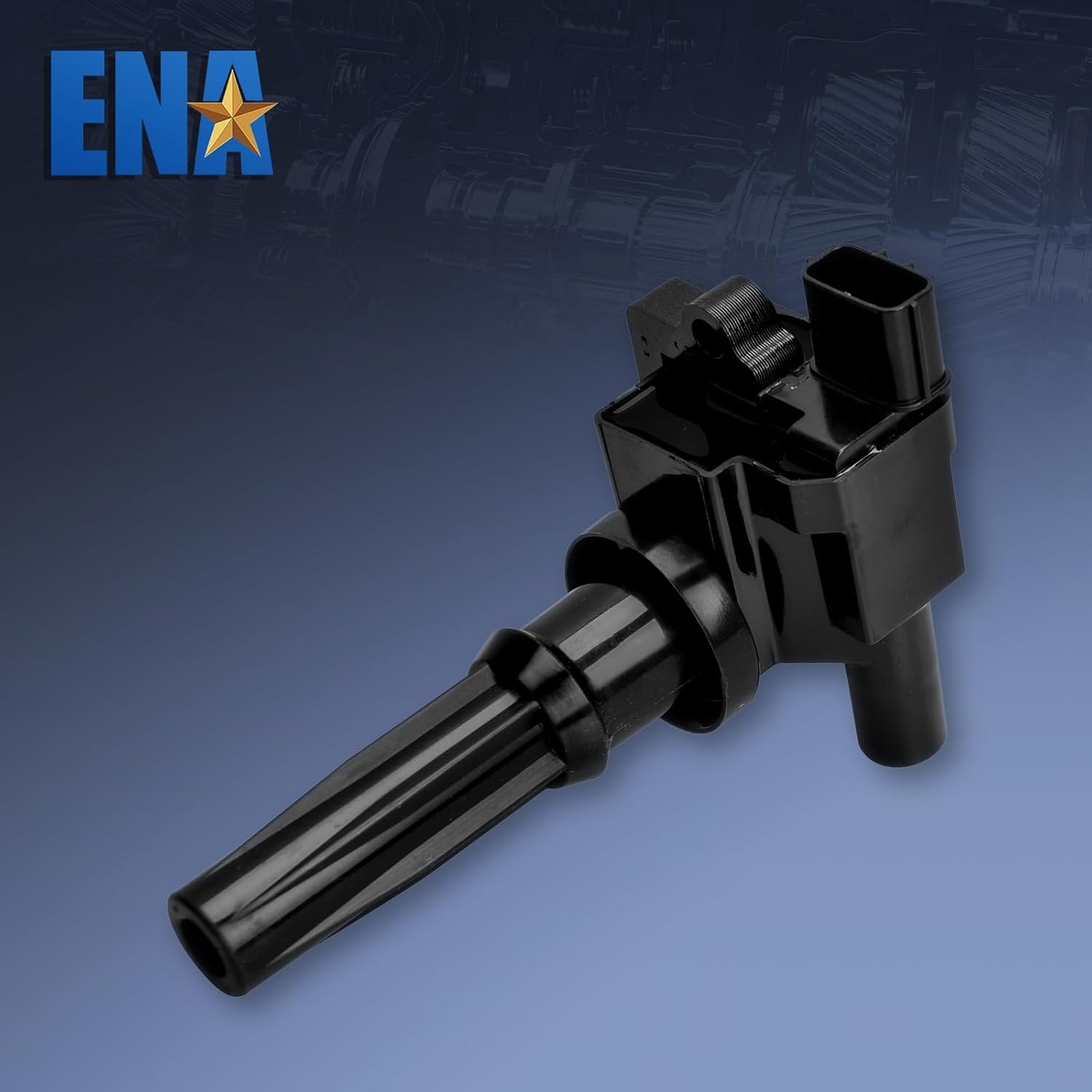 ENA Set of 2 Ignition Coil Pack with Wire Set Compatible with Hyundai Kia 2001-2006 Santa Fe Magentis Optima, 1999 2000 2001 2002 2003 2004 2005 Sonata 2.4L L4 Replacement for UF285 2730138020 4683