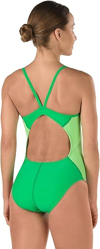 Miniatura 2 de Speedo Power Flex Eco Revolve Splice Energy Back Traje de baño de mujer, de una pieza