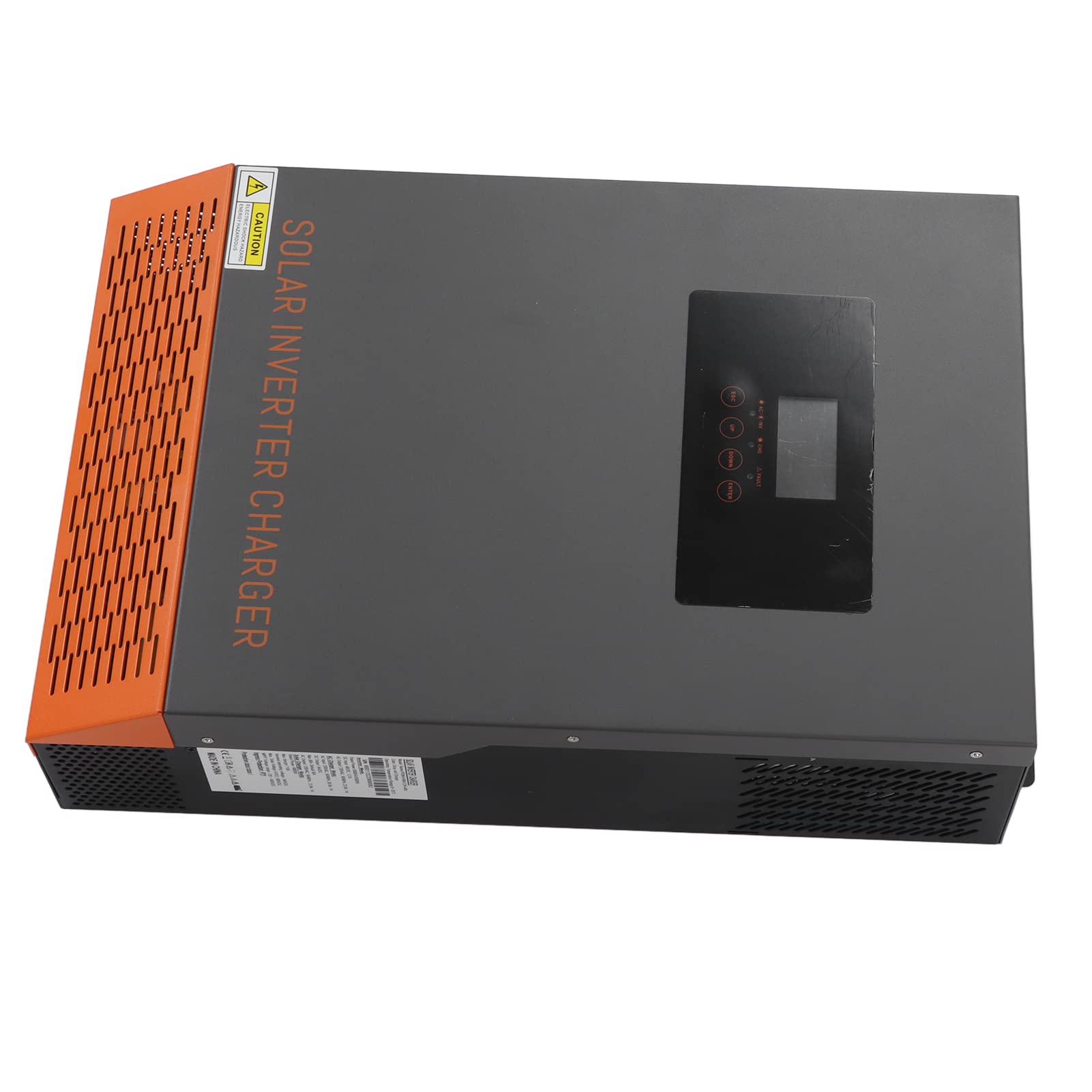 Oumefar Inwerter Solarny Off Grid 5500 W Czysta Fala Sinusoidalna Ładowarka MPPT z 4 Trybami do Użytku Domowego Stop Aluminium