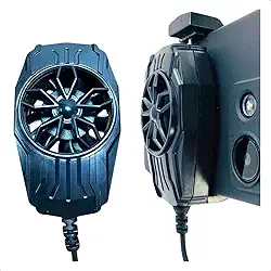 Cooler Gamer Portátil Para Celular Resfriador Usb De Celular Regrigerador Silencioso Jogos Tiro Ventilador Smartphone Games Resfriamento Silencioso Telefone