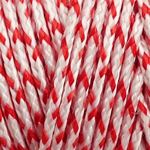 emma kites 200Lbs 500Ft Braided Dacron Polyester String Cord Spool Kite Line for Kite Flying Outdoor Tactical Craft Low Stretch
