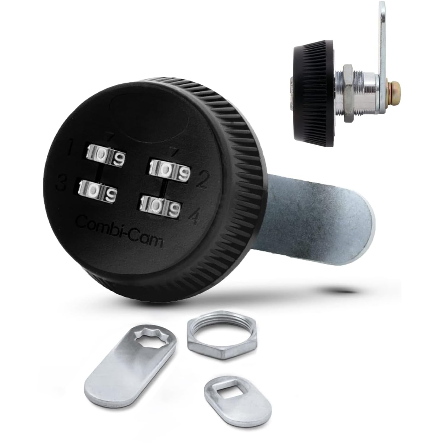 Combi-Cam FJM Security 7803S-Black, 1 Pack, Black