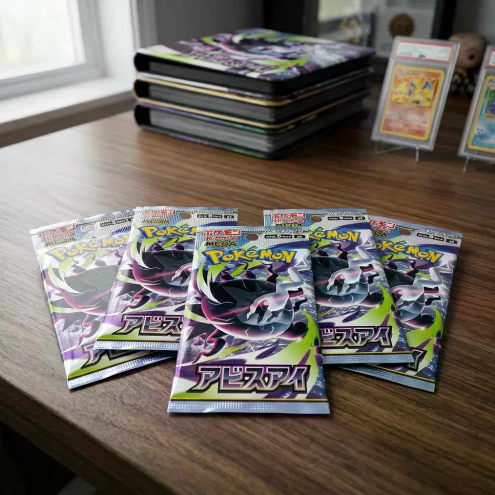 Pokemon Abyss Eye Display giapponese – 30 booster da 5 carte, Mega serie M5, Mega Darkrai ex