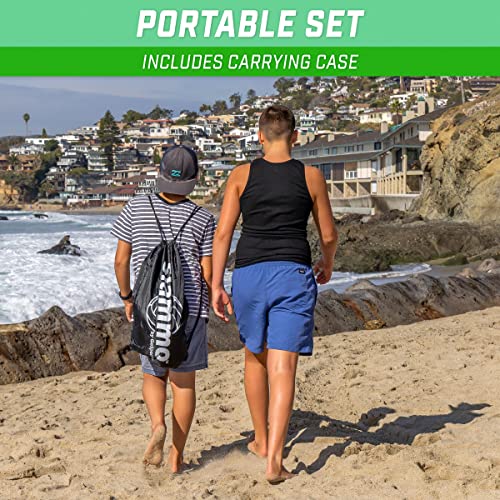 Gosports Slammo Game Set (Includes 3 Balls, Carrying Case And Rules) - Outdoor Lawn, Beach & Tailgating Roundnet Game For Kids, Teens & Adults #TOP5