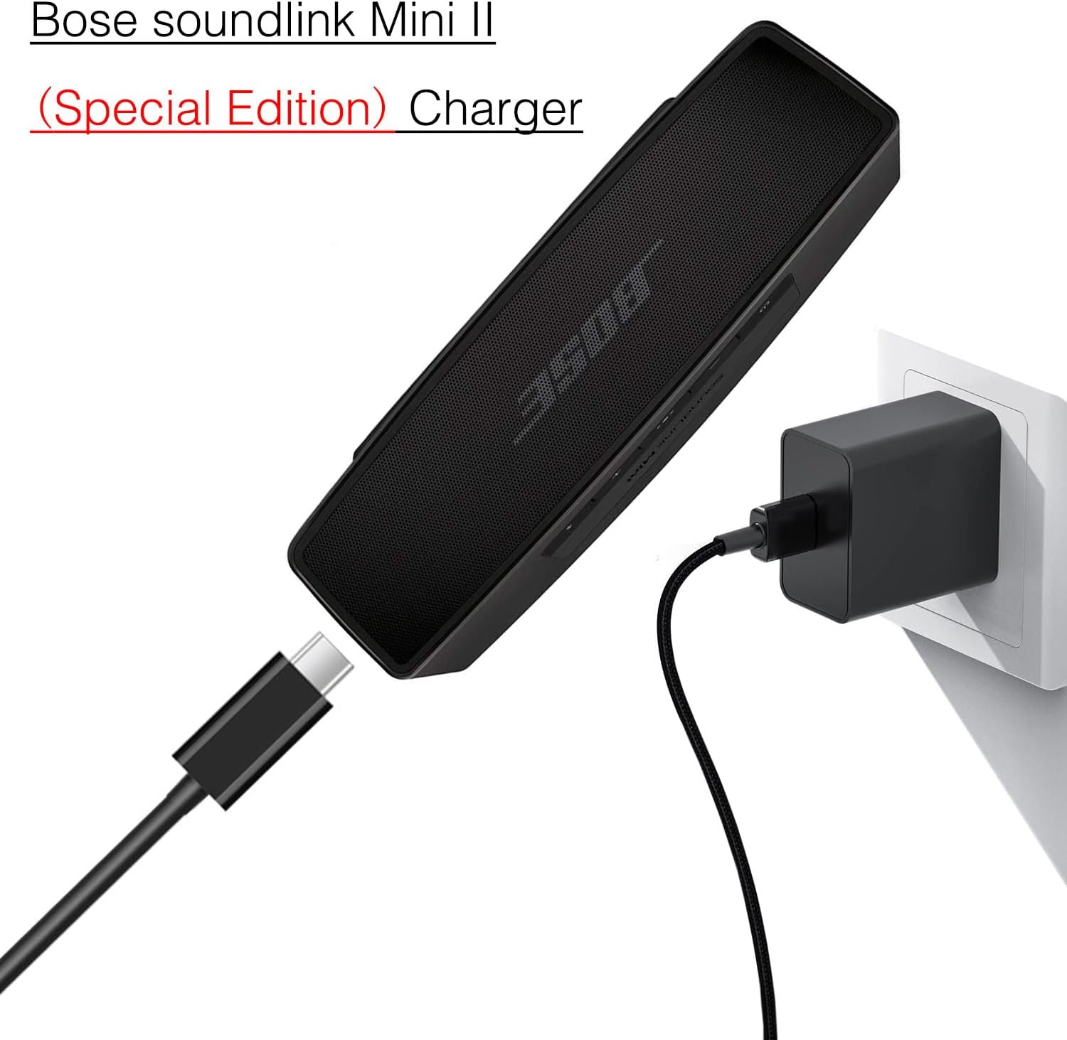 USB C Wall Charger Cable for Bose QuietComfort Ultra, Bose Headphones 700, Soundlink Mini II Special Edition Speaker, QuietComfort 45, SoundLink Flex, Sleepbuds 2, Bose Sport Earbuds Charging Cord - Image 3