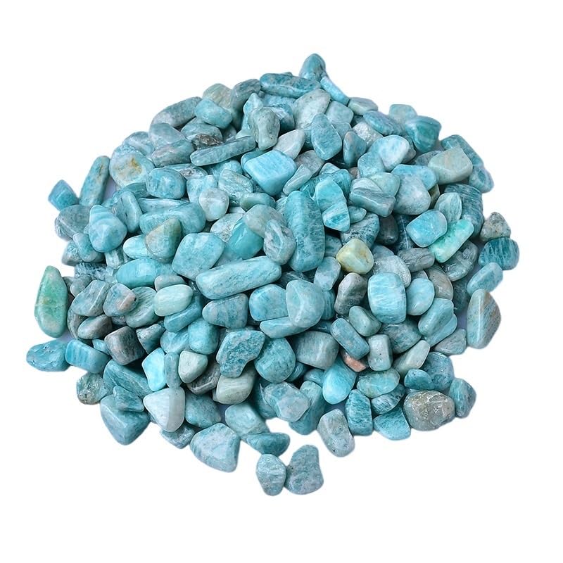 Piedras Decorativas, Grava de Cristal Natural de 5-12 mm for peceras, macetas y paisajismo.(7-9mm1000g)