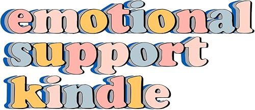 Miniatura 7 de Adhesivo para Kindle de apoyo emocional, adhesivo troquelado para asistente de agua Bookish para laptop, teléfono, botella de agua, patineta,