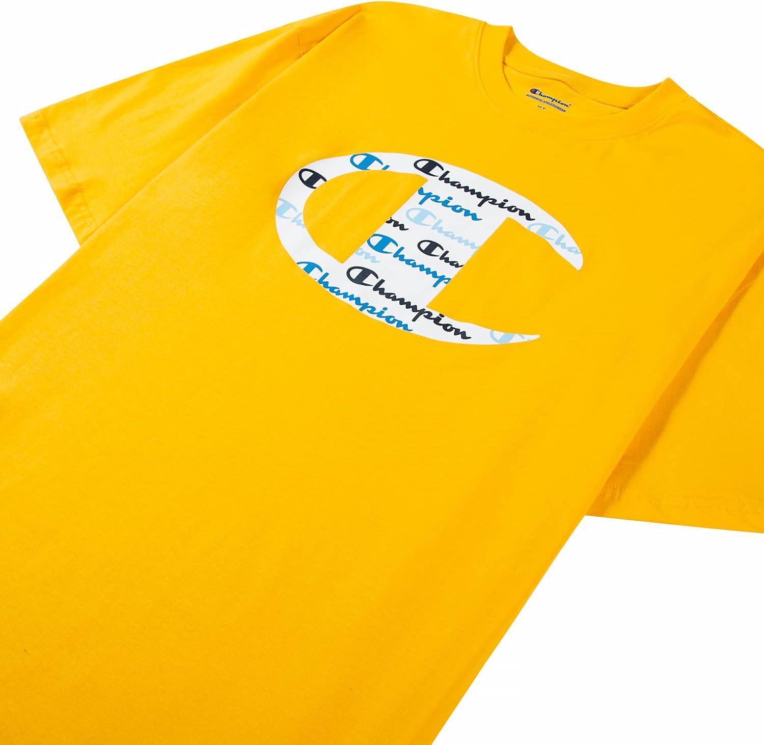 Champion Big and Tall T Shirts for Men – Crewneck Mens Big and Tall Graphic Tee