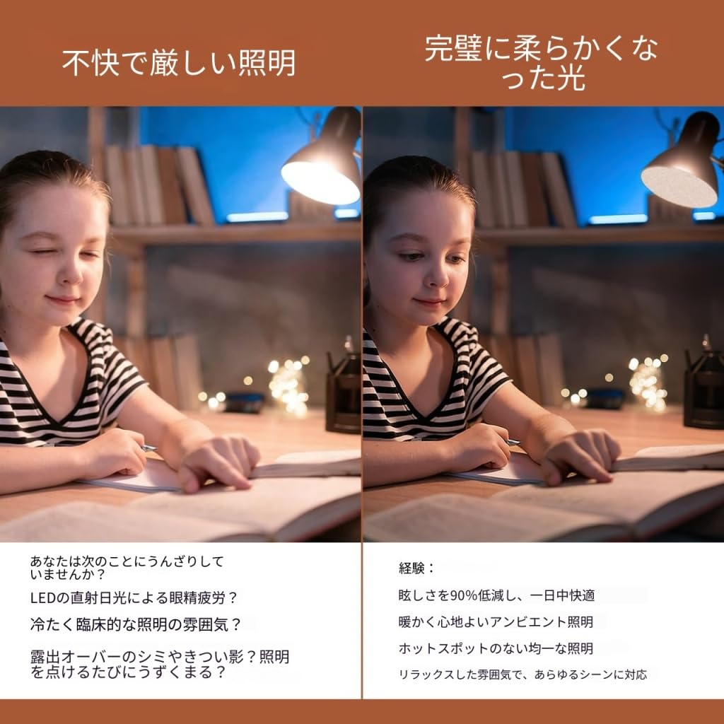 ダウンライト まぶしさ軽減カバー 3Dプリンター製（PLA樹脂） まとめ売り6点 Amazon.co.jp: KESYOO KESYOO ダウンライト 拡散カバー 16cm 2枚セット