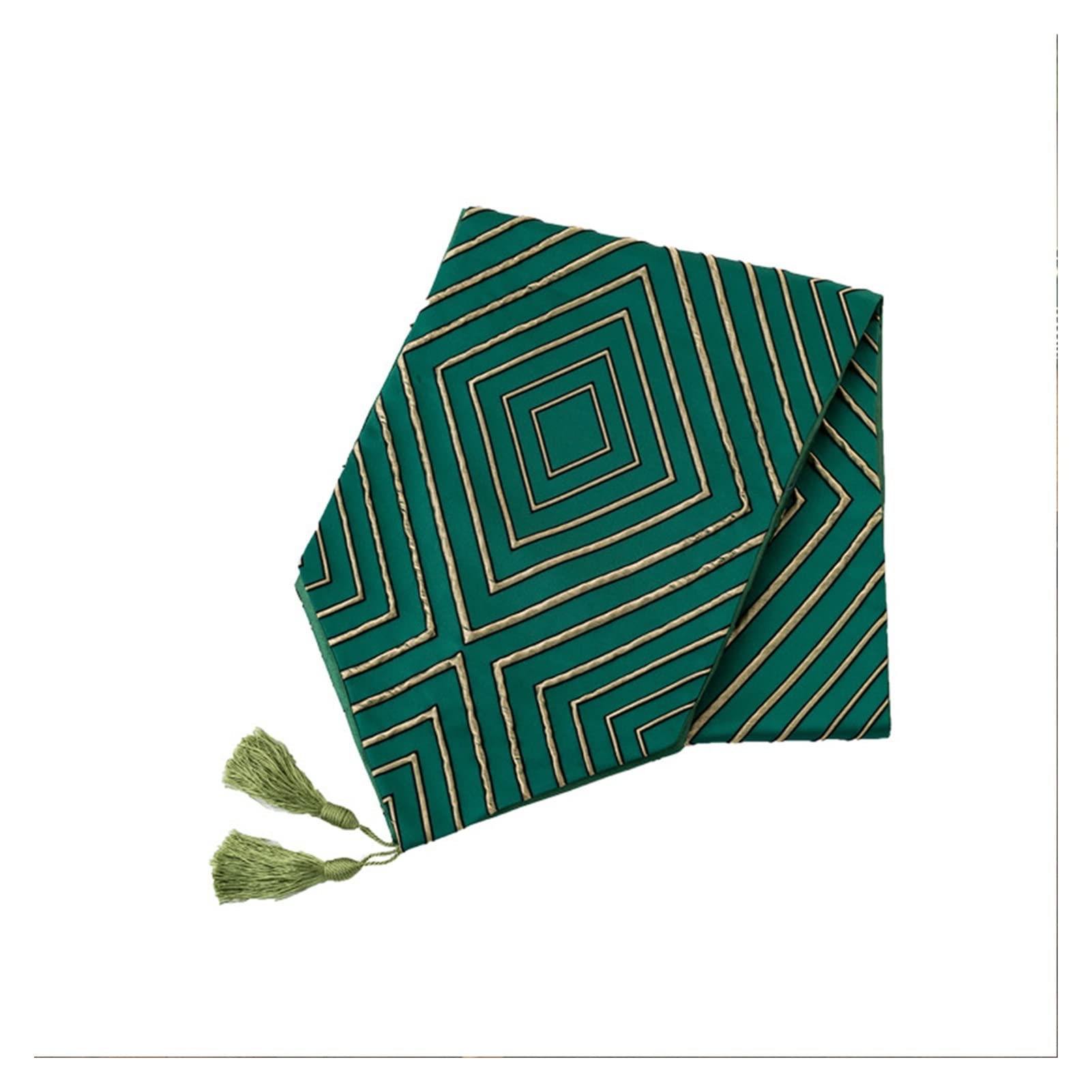 Family Table Flag Vintage Linen Table Runner Classic Table Cloth with Tassels Table Runners Modern Home Hotel Party