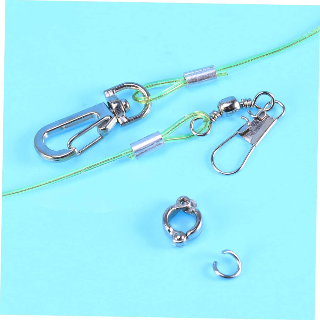 DOITOOL 3pcs 3 Bird Harness for Conures Elastic Parrot Leash Pigeon Bird Harness Pet Leash Training Rope for Parrot Random Color