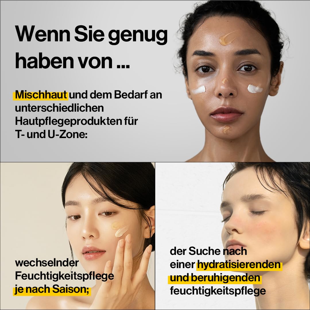 d'alba Italian weißer Trüffel Double Serum & Cream, anpassbare 2-in-1-Intensivpflege, Creme für Hautstraffheit und Glanz, milde und vegane Doppelcreme Koreanische Hautpflege (70g (1er Pack))