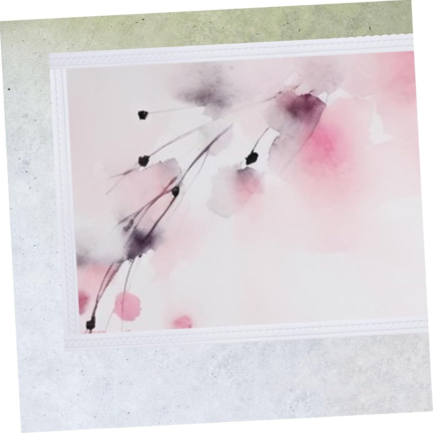 CANIGHT Peel and Stick Wall Trim Molding Self-Adhesive Flexible Molding for Ceilings Walls and Furniture Elegant Decorative Trim for Home Decor