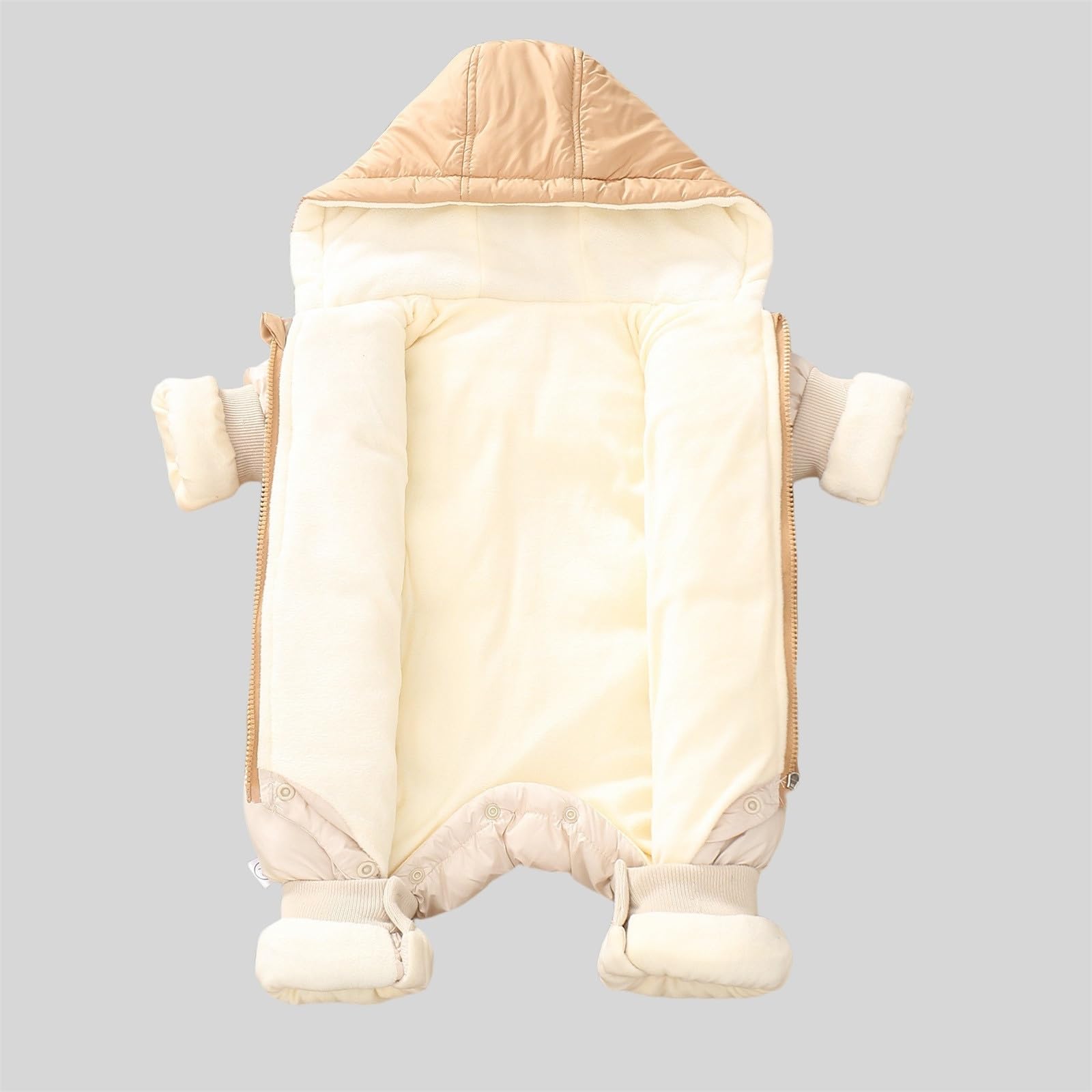 Tuta Invernale Neonato Tuta Neve Neonato 3 6 Mesi Termica Tutine 0 Maschio Ciniglia Tutina Femmina Pile Bambino Abbigliamento Caldo Cotone Bimbo Bambina Tutone Completo 2 Anni 9M Giubbotto