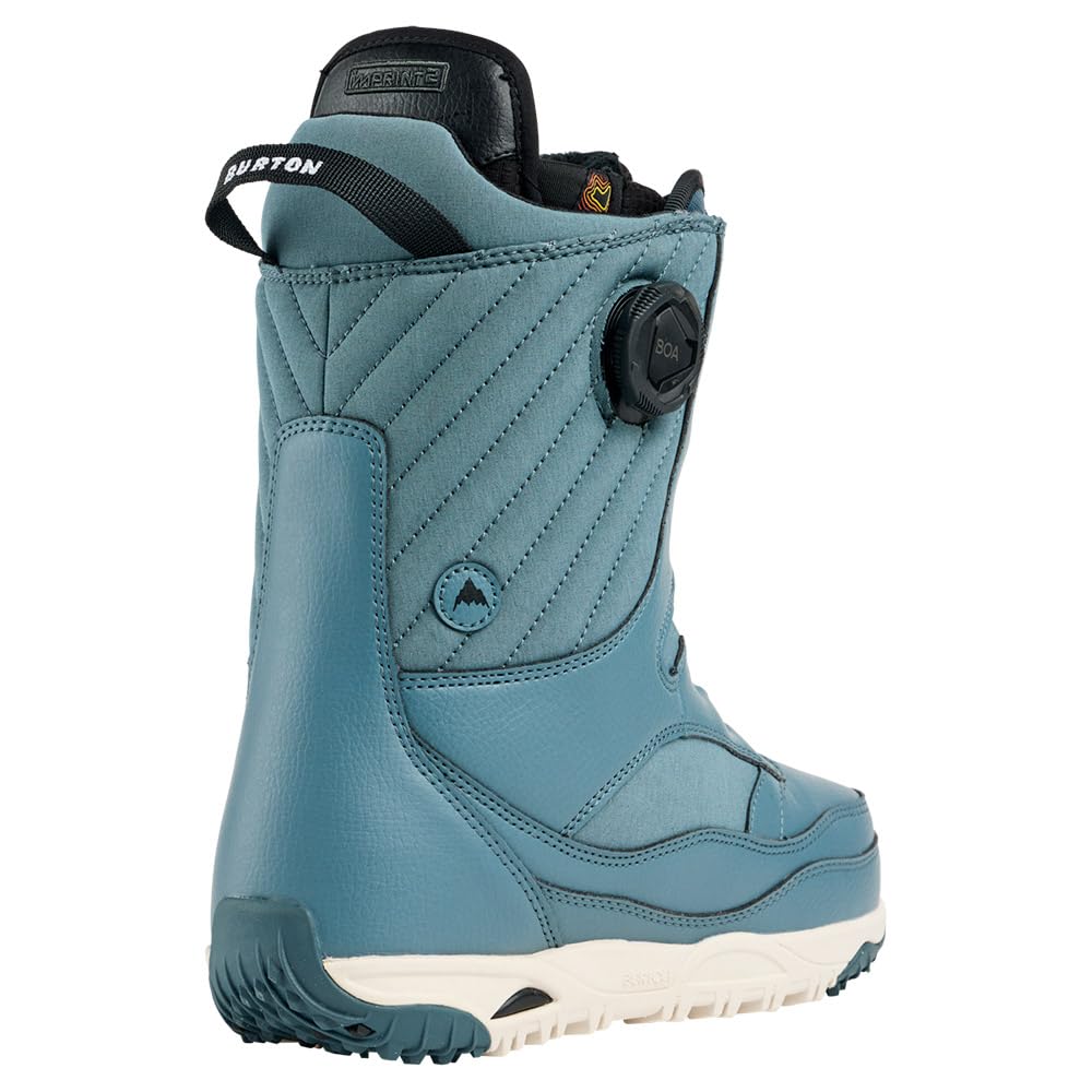 Burton – Botas de snowboard Limelight Boa Regular Pewter para mujer, talla 41,5, color azul