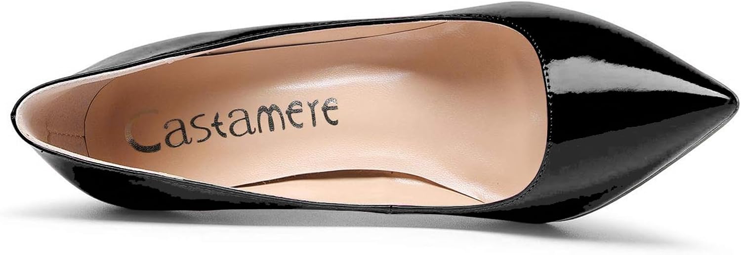 Castamere Womens High Heels Pointed-Toe Slip-on Stilettos Pumps 4Inch Heel Shoes - Image 6