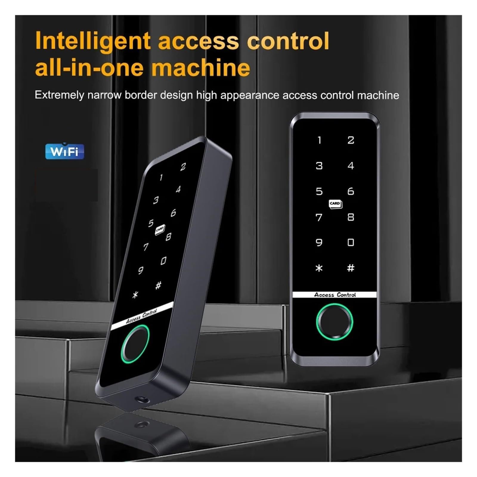 De Control Acceso Para Cerradura Inteligente, Abrepuertas Electrónico | Teclado Digital, Magnético Eléctrico, Biométrico(WIFI+ID+IC card)