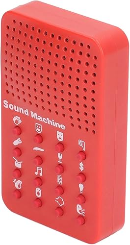 Miniatura 7 de Fabater Máquina de sonido electrónico portátil, broma novedosa para niños y adultos, divertida máquina de sonido con 16 efectos de sonido, juguete
