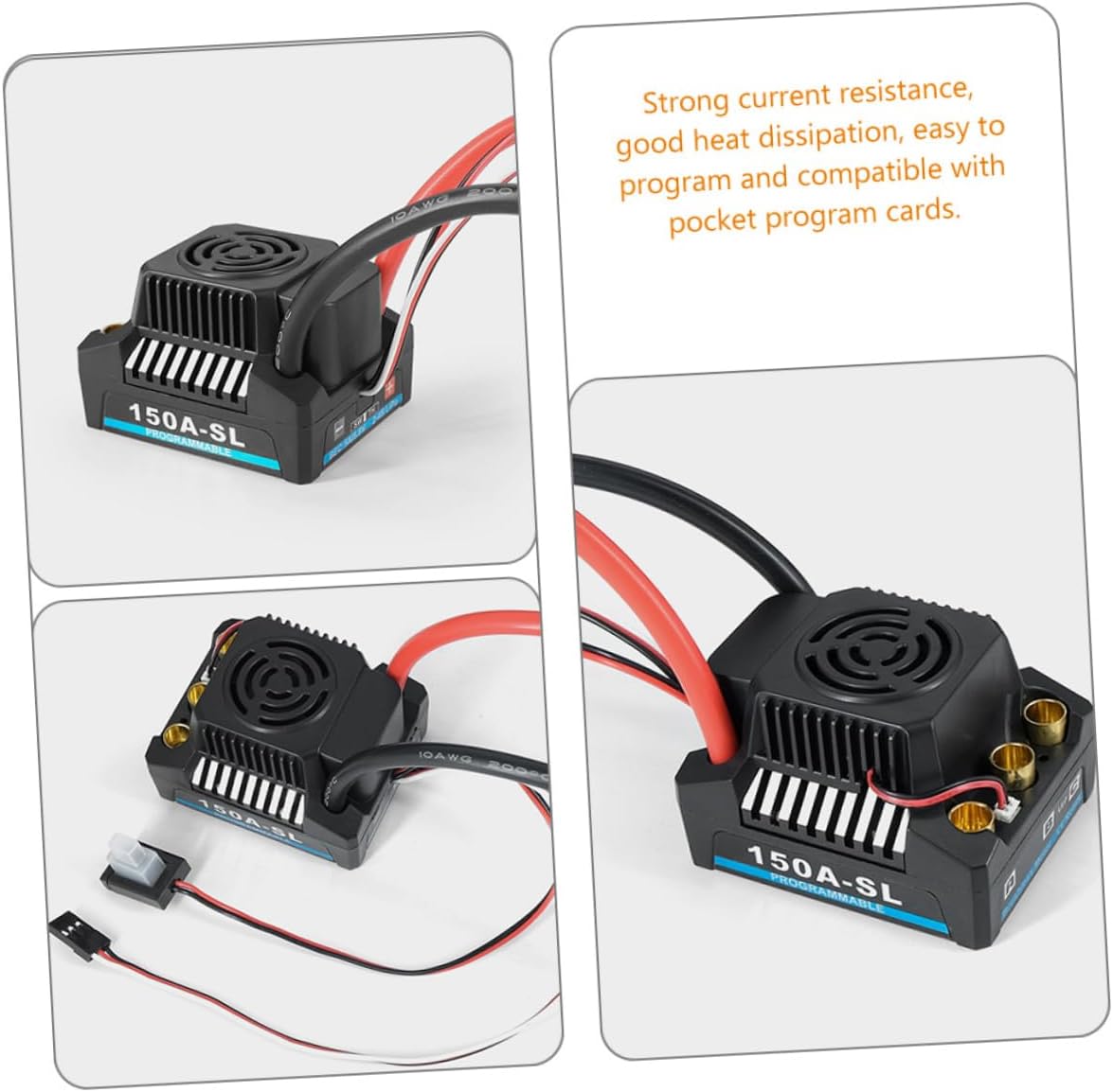 Rc Car Electronic Speed Controller Esc Multiple Functions for High-Speed Performance and Efficient Driving