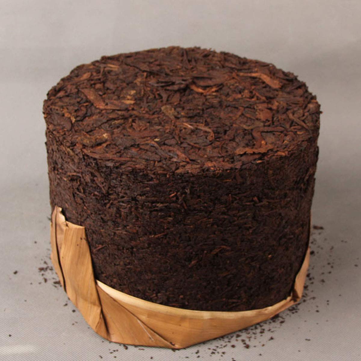 Té chino de Pu'er 3000 g (6.6LB) Té de Puer maduro Té negro Columna de dragón Té de árboles viejos Pu erh té Cuidado de la salud Té de Pu er