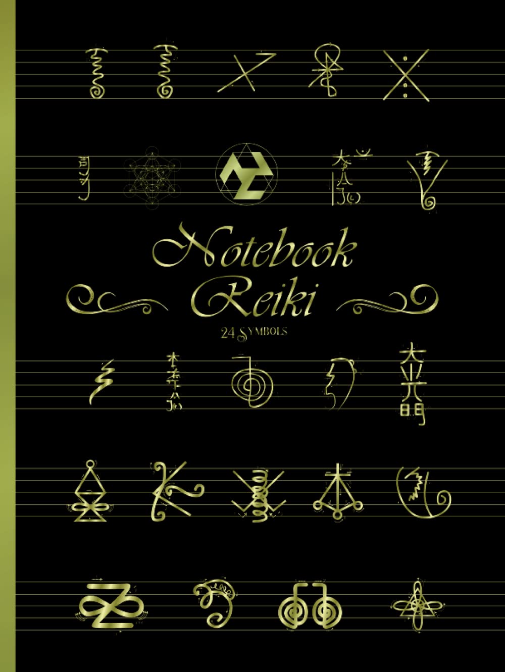 Notebook Reiki | 24 Symbols: Symbol Reiki, Karuna, Shamballa