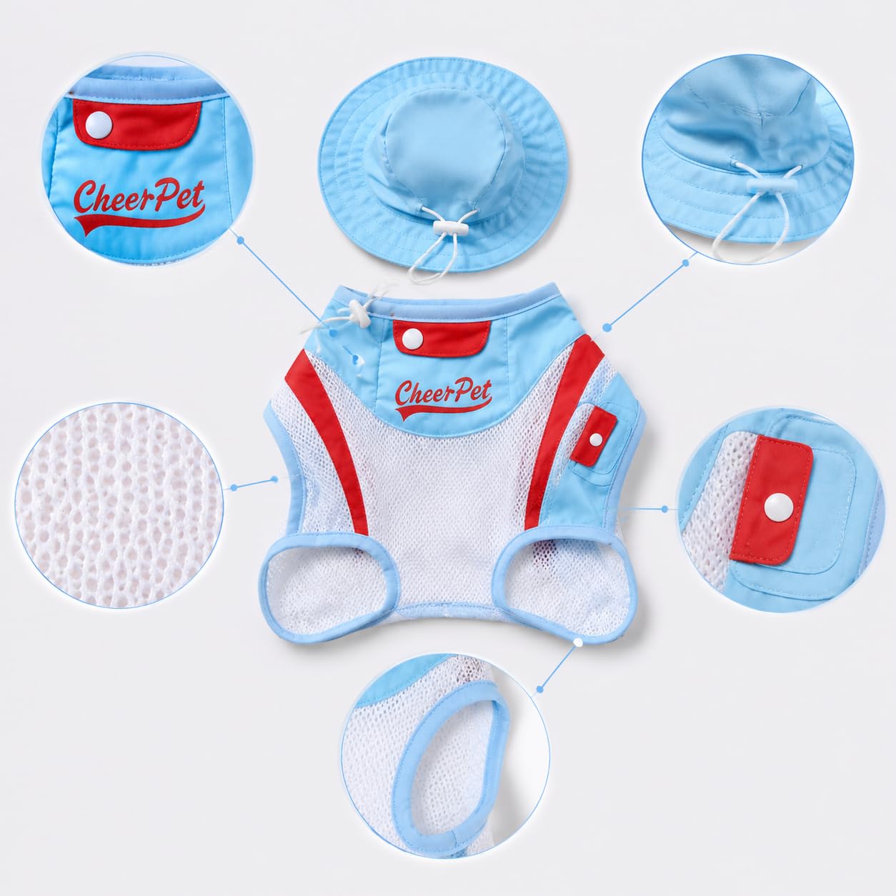 Abbigliamento Rinfrescante Cane, Style 3