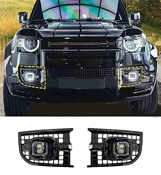 Amazon | FTAPACCE スクエアフロントフォグライトランプ