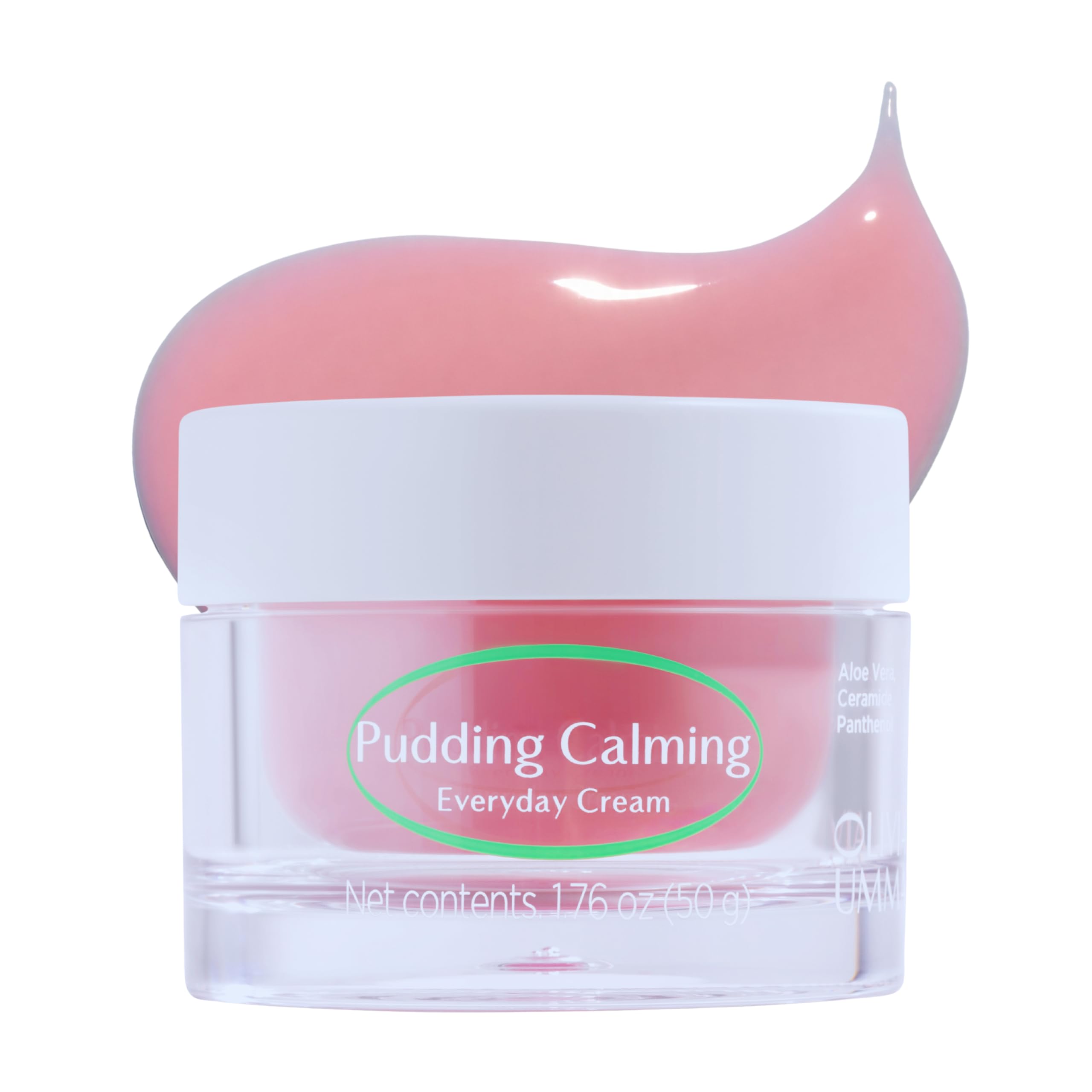 OLIVIAUMMA Pudding Calming Everyday Cream, Skin Repair Moisturizer, 50g | Ceramide & Centella Asiatica, Soothes stressed skin, Lightweight pudding