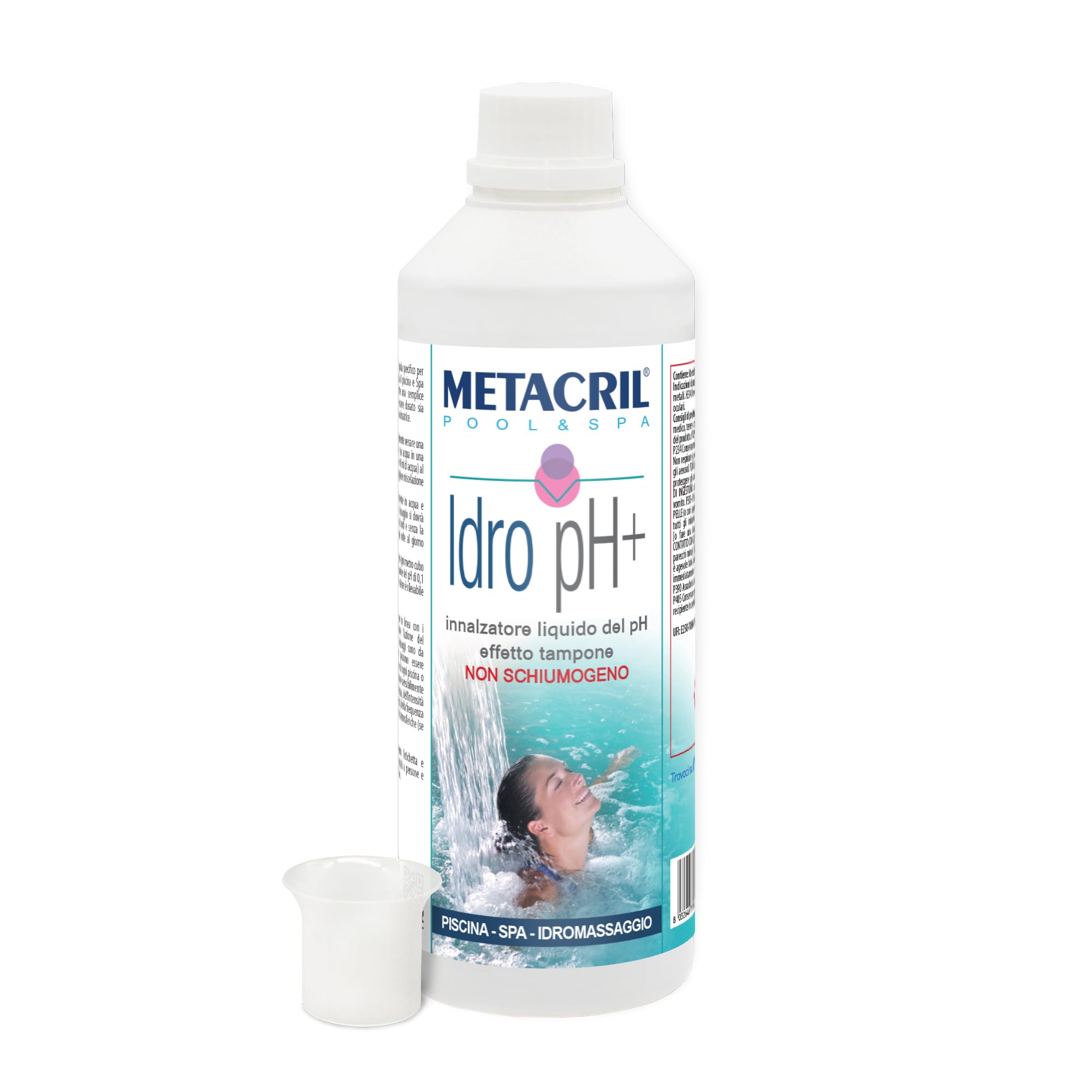 1 Lt. innalzatore of the Ph Of The Water In Liquid Form – PH Plus + Dosing Cup. Idro PH- 1 Lt Immediate Dispatch