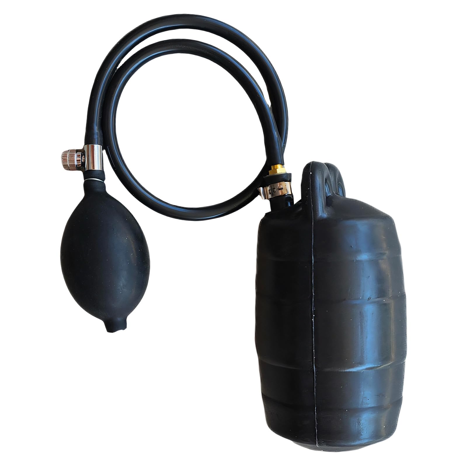 Ypbew 150Mm Duty Rubber Pipe Stopper Balloon For Leak Detection Repair In Plumbing Works Heavy Duty Rubber Inflatable Pipe Plug Stopper Balloon Block With Hand Pumps