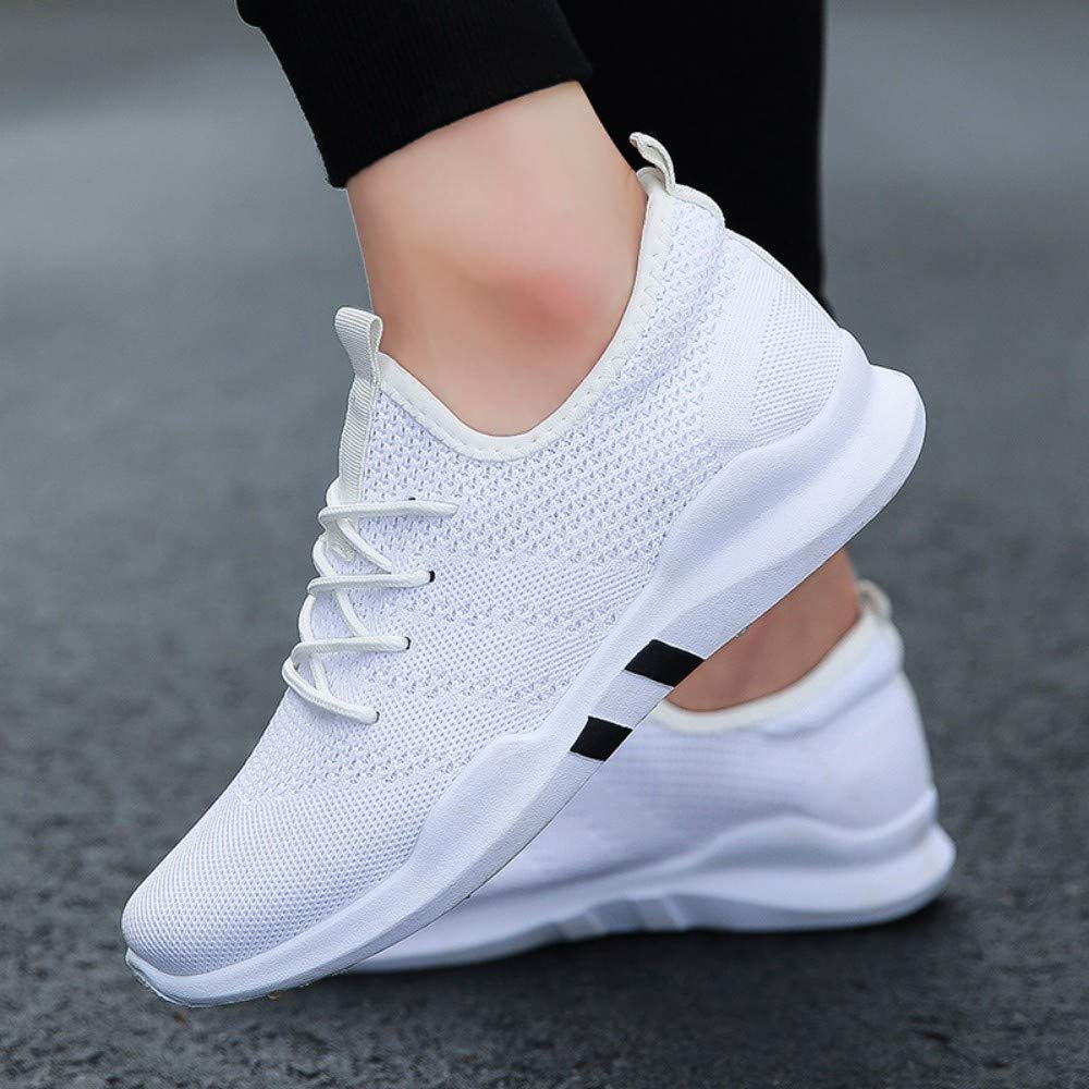 YAYADI Zapatillas Hombres Deportes Entrenadores Atléticos Juveniles Masculinos Ultraligero Cómoda