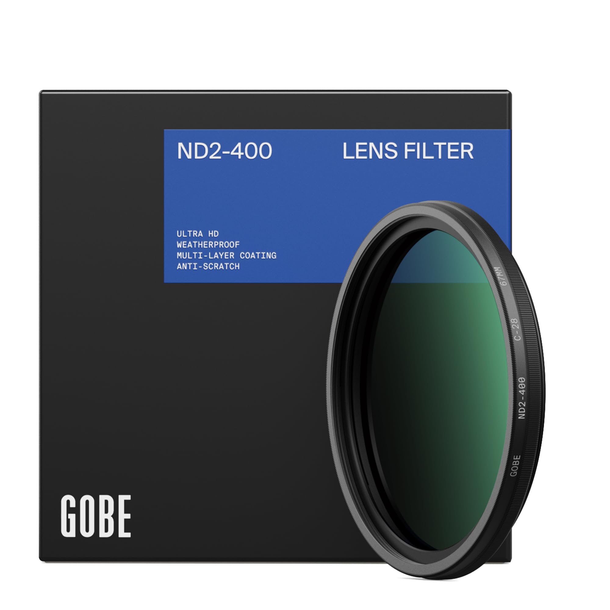Gobe 52mm ND2-400 Variable ND Lens Filter (Pro)