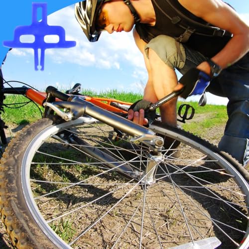 NOPKESV 8 Stück Fahrrad Scheibenbremsen Abstandhalter, Transportsicherung Scheibenbremse, Für MTB Fahrradzubehör