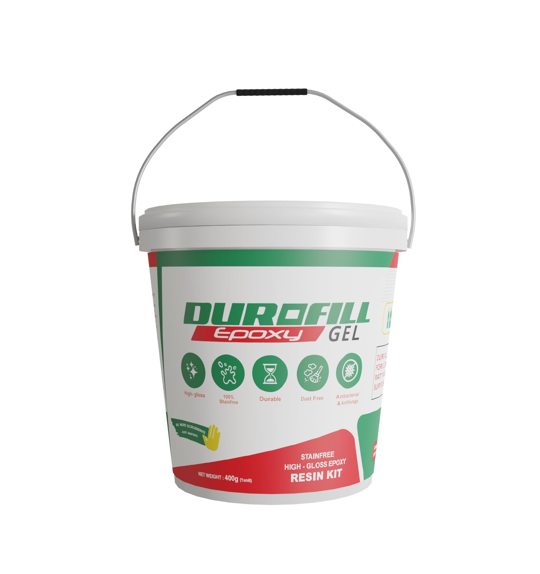 Durofill Epoxy Gel Resin Kit (400g) with Epoxy Pigment (10g) |(DF Epoxy Gel 400G Golden Yellow) (B0D2TXHXRR) Amazon Price History, Amazon Price Tracker