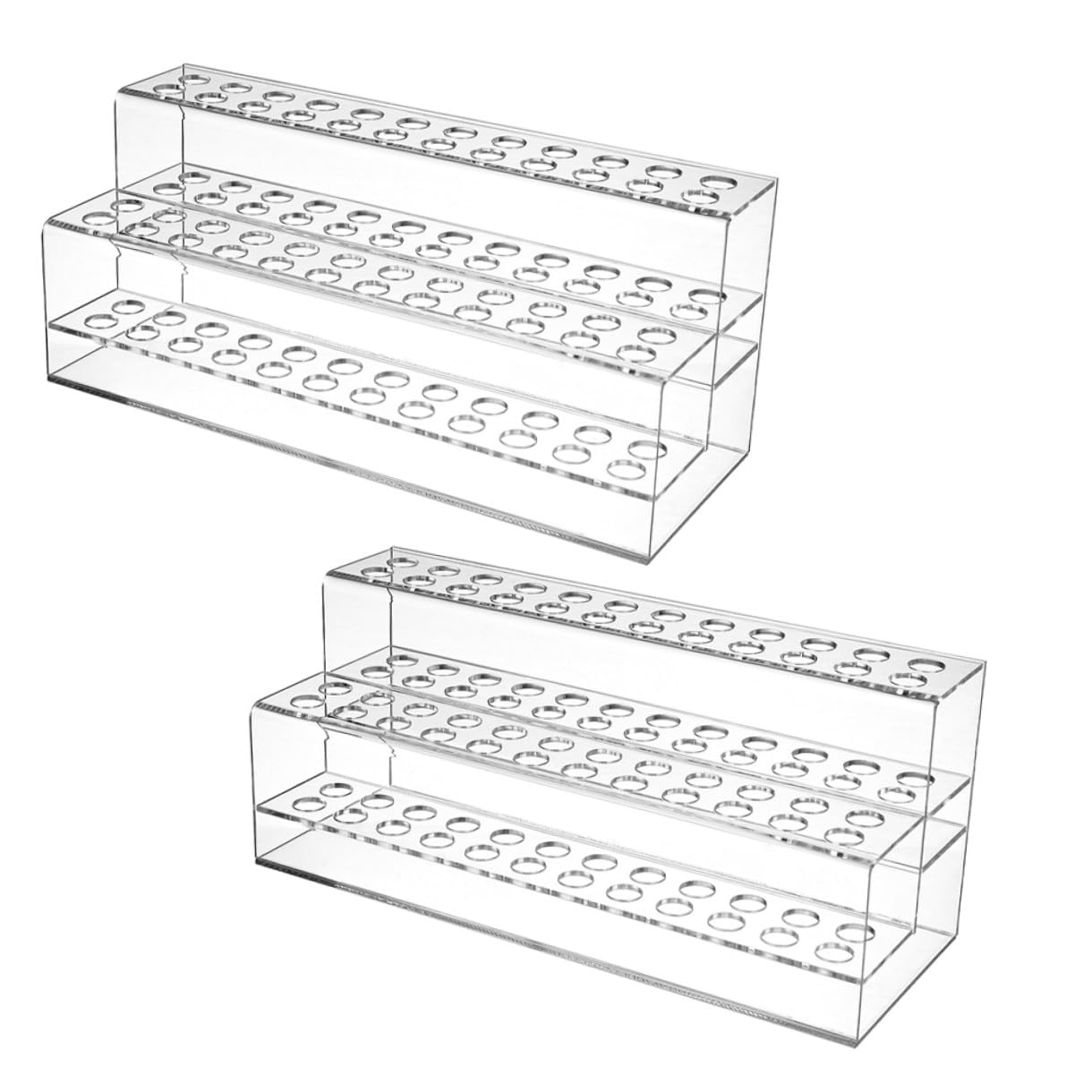 2stücke Stifthalter aus Kunststoff mit Fächern Stifteständer für Schreibtisch Organizer-rack für Kugelschreiber Marker und Pinsel Bruchfest und Formstabil