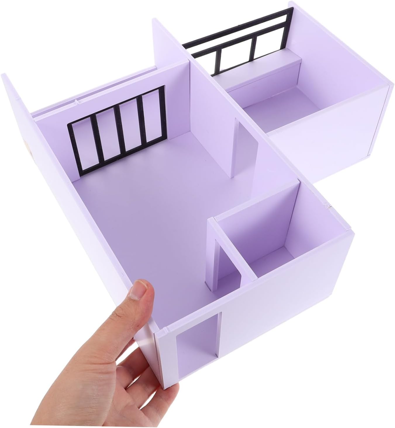 Gogogmee DIY Architectural Model Kit Scale Unfinished Apartment Layout Without Interior Details Sand Table Materials for Crafting Enthusiasts and Educational Use