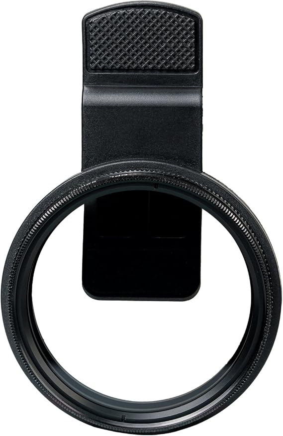 52mm CPL Filter for Phone/DSLR, HD Circular Polarizer Polarizing Filter with Universal Clip, Lens Attachment for iPhone 16 15 14 13 12 Samsung Galaxy Pixel and Other Smart Phones/Camera