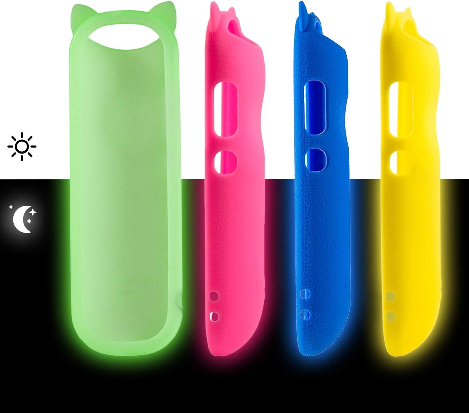 Silicone Protective Soft Cases Covers with Wrist Strap Compatible with RC280 TCL RokTV Remote Control