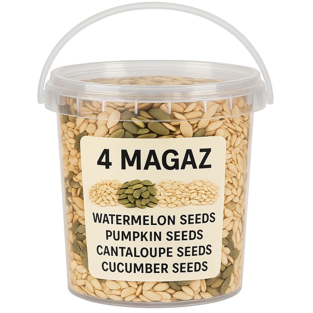 ifah 4 Magaj/Magaz Seeds Mix – 500g | Premium Edible Seed Blend (Watermelon, Cantaloupe, Cucumber & Pumpkin) | Rich in Protein & Healthy Fats | Ideal for Snacking & Cooking-image-31