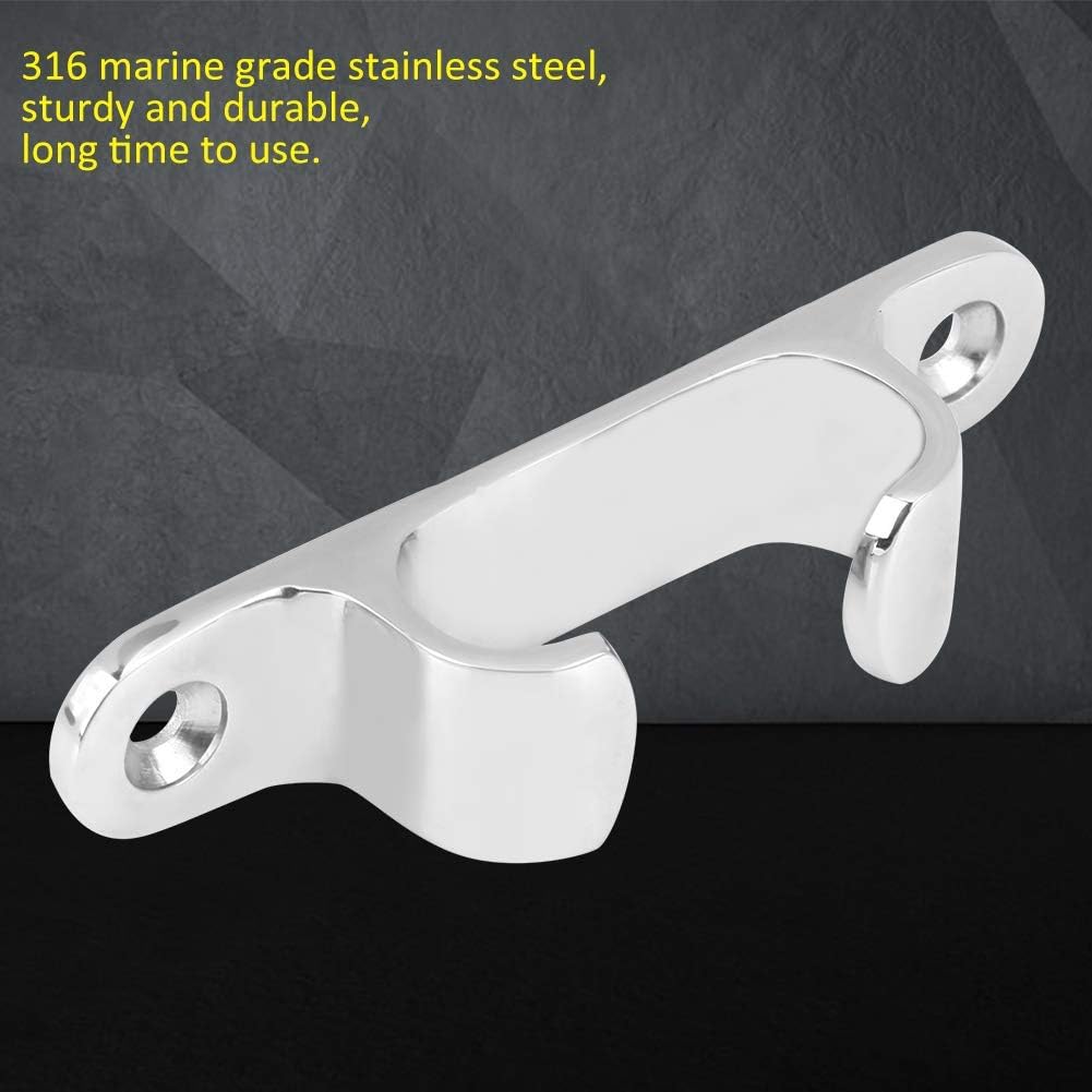 Aramox Boat Cleat, 4 Inch Stainless Steel Bow Chock Fair Lead Line Cleat Hardware for Marine Yacht : Sports & Outdoors