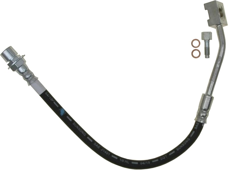 Mangueira de freio dianteira lado esquerdo ACDelco Gold 18J1585 – 1 unidade