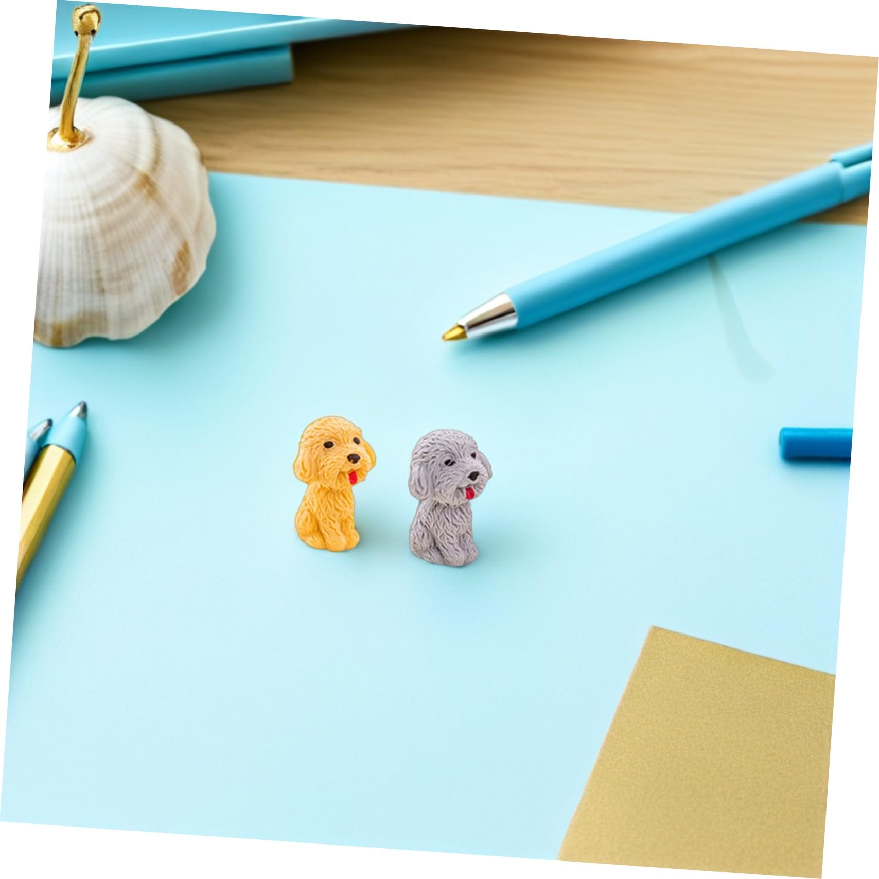KOMBIUDA 48 Stück Teiliges Hunde-radiergummis aus Langlebigem Tpr Niedliche Mini-schreibtier Radiergummi als Schulpreis Klassenzimmerbelohnung und Schreibwaren