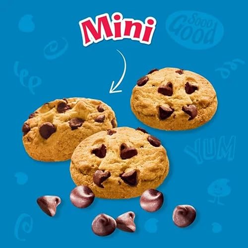 Chips Ahoy Mini Go-Paks Galletas de chispas de chocolate On The Go Snacks, 3.5 oz – Paquete de 3 (10.5 oz en total)