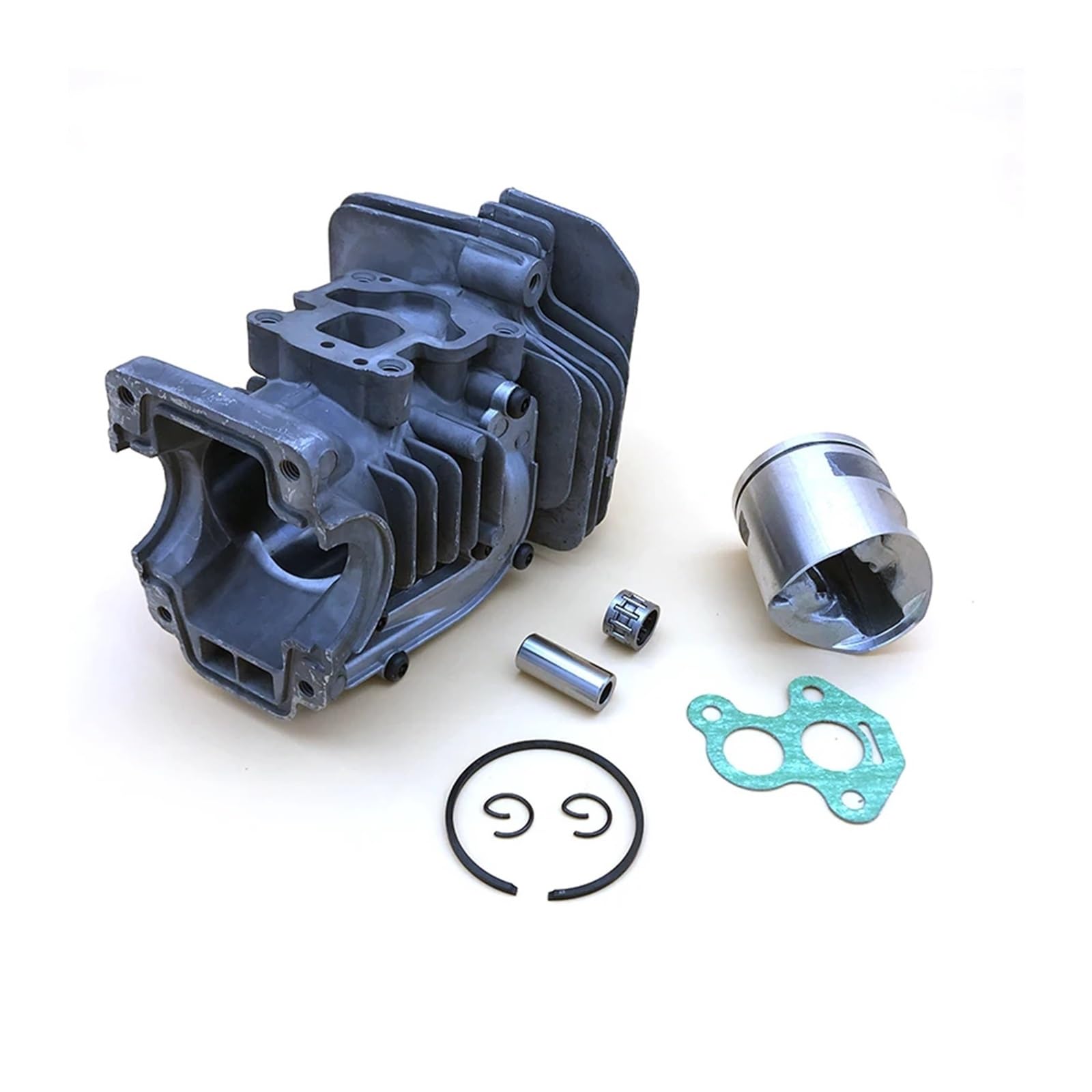 Pieza DE Recambio Kit de Juntas de pistón de Cilindro de 41mm Adapted con reemplazo de cojinete de Agujas de Motosierra H440e 435 435e II - Serie 440