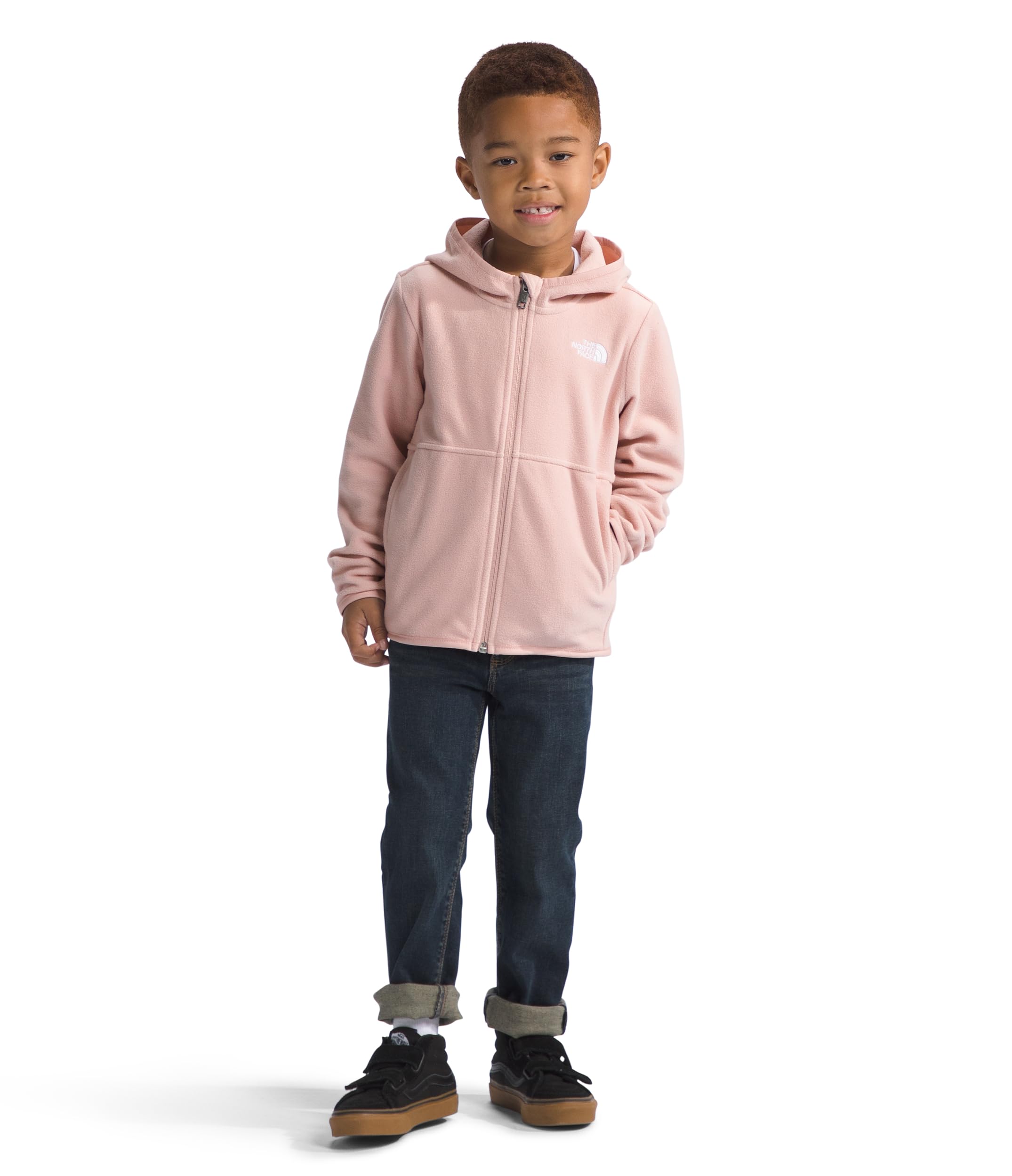 The North Face Glacier F/Z Hoodie Giacca con Cappuccio Unisex - Bambini e Ragazzi (Pacco da 1)
