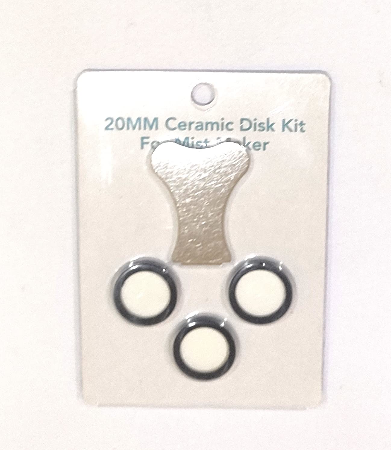BL Electronics 20MM (Not 16MM) Ceramics Ultrasonic Mist Maker Fogger Disc/Key for Humidifier Parts set of 3 pic. Before Purchase please check your Mist maker Disc Size.