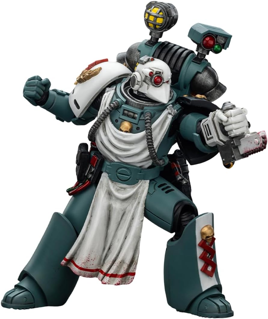 JOYTOY Warhammer 40K 1/18 Action Figure Sons of Horus Legion Apothecary Collection Model 15Age+ Birthday Gift