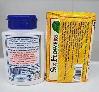 Six Flower Powder 30g and Soap Set